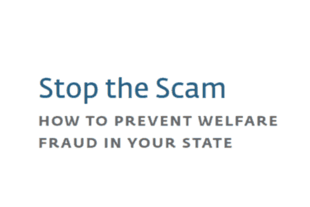 Image for Stop the Scam – How to Prevent Welfare Fraud in Your State