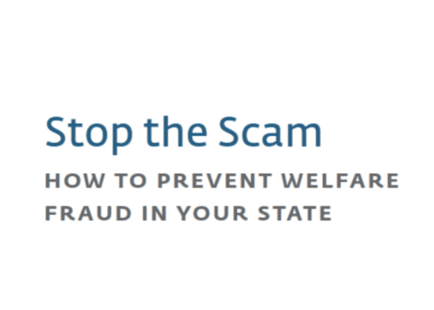 stop welfare fraud