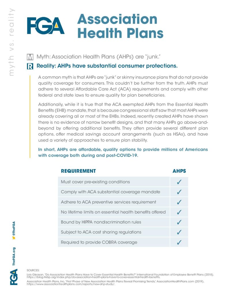 association health plans