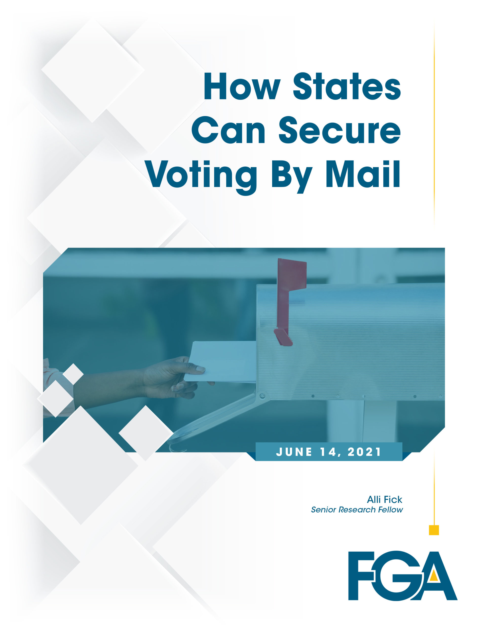 How States Can Secure Voting By Mail