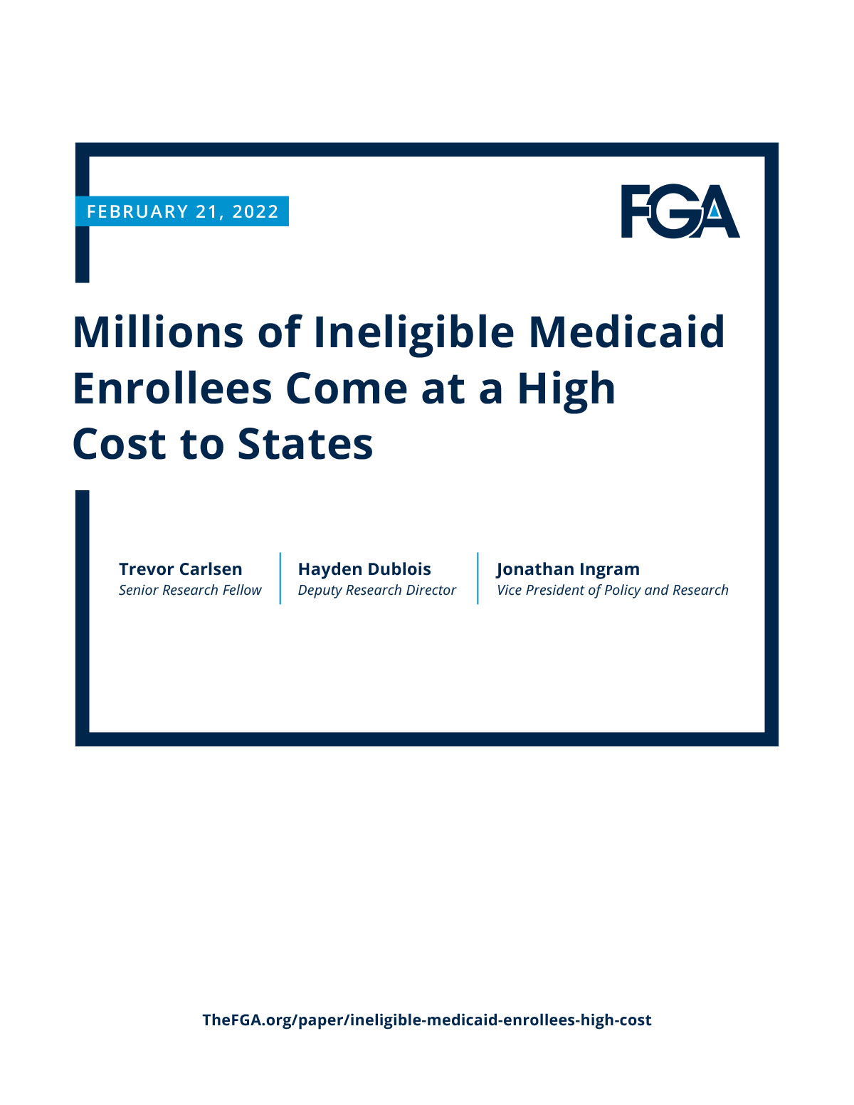 Millions of Ineligible Medicaid Enrollees Come at a High Cost to States