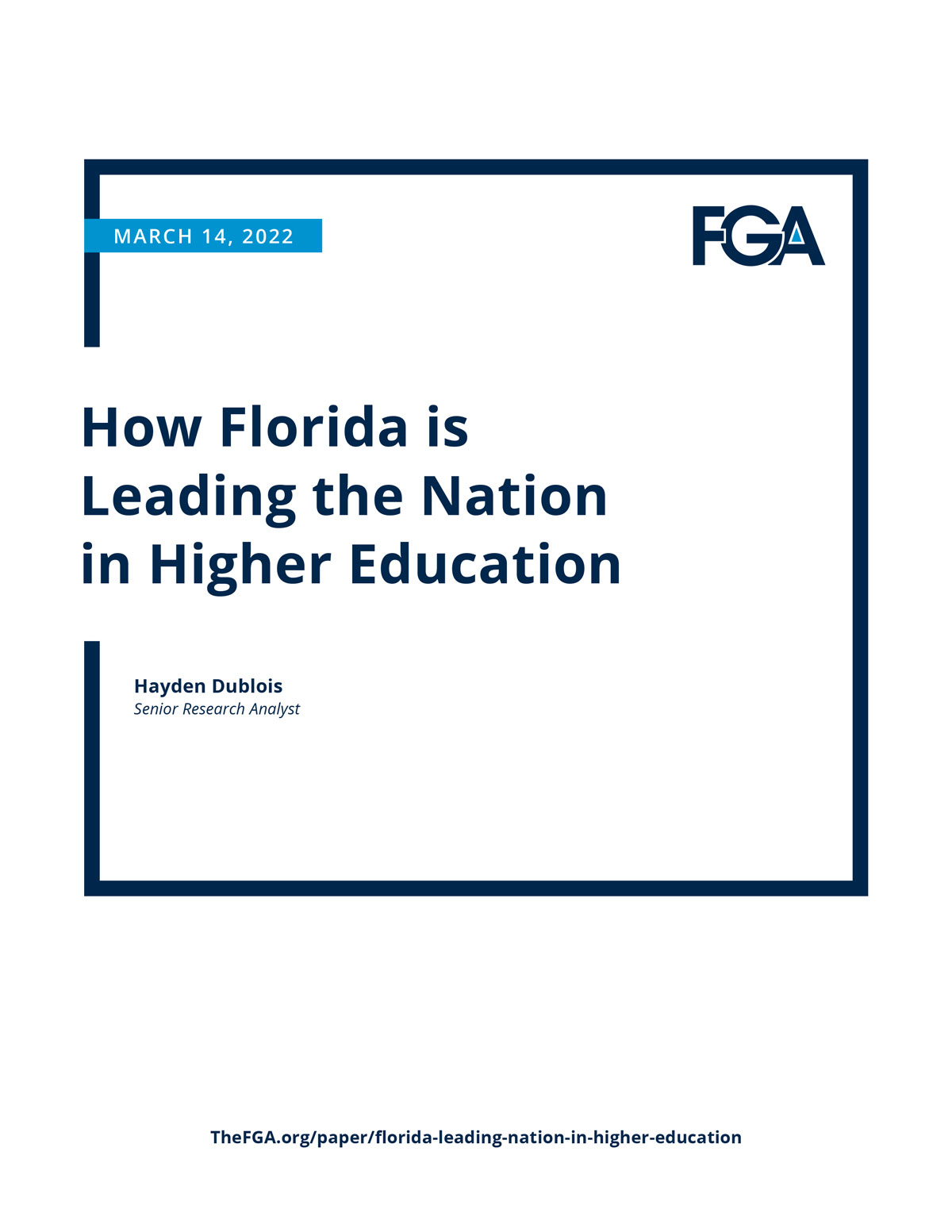 How Florida is Leading the Nation in Higher Education