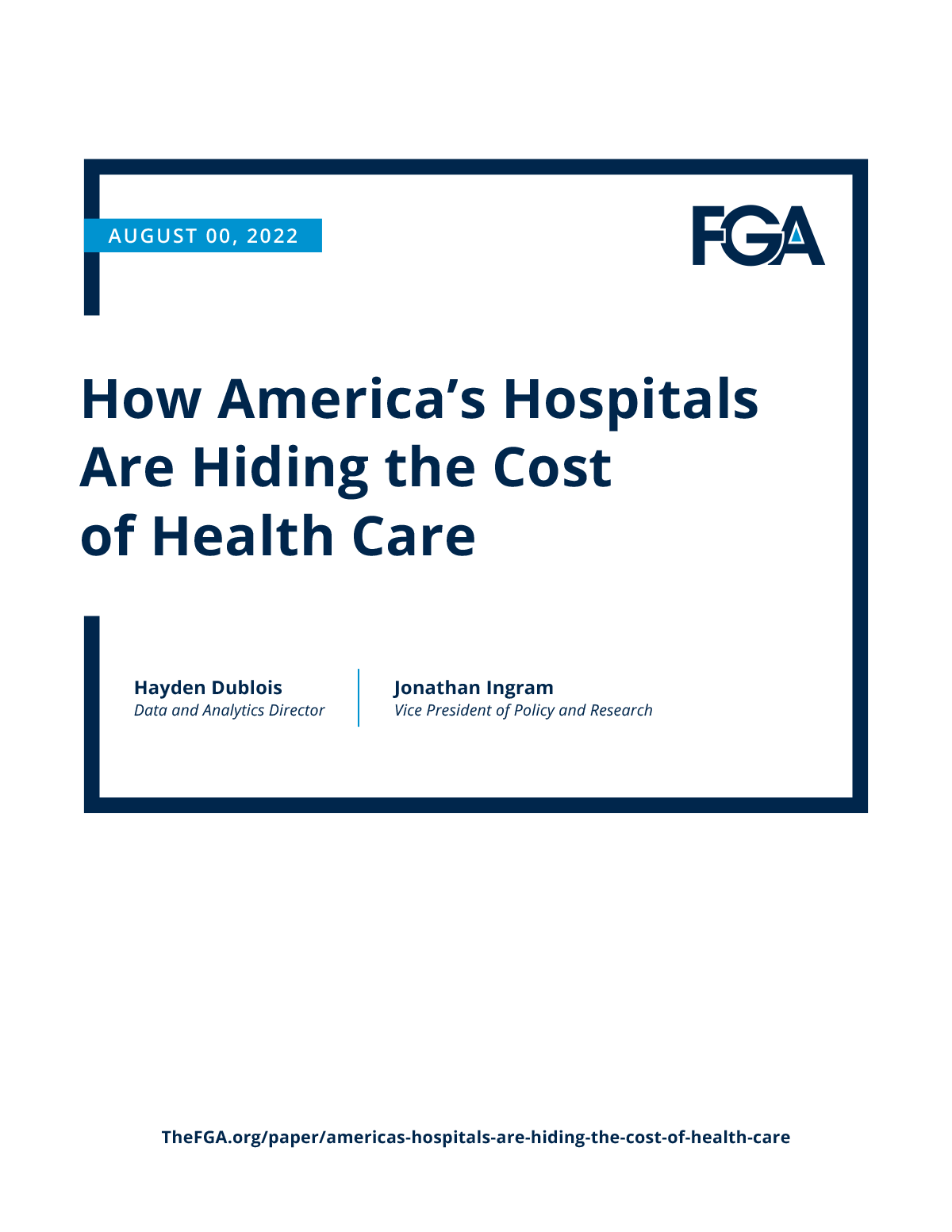 How America’s Hospitals Are Hiding the Cost of Health Care