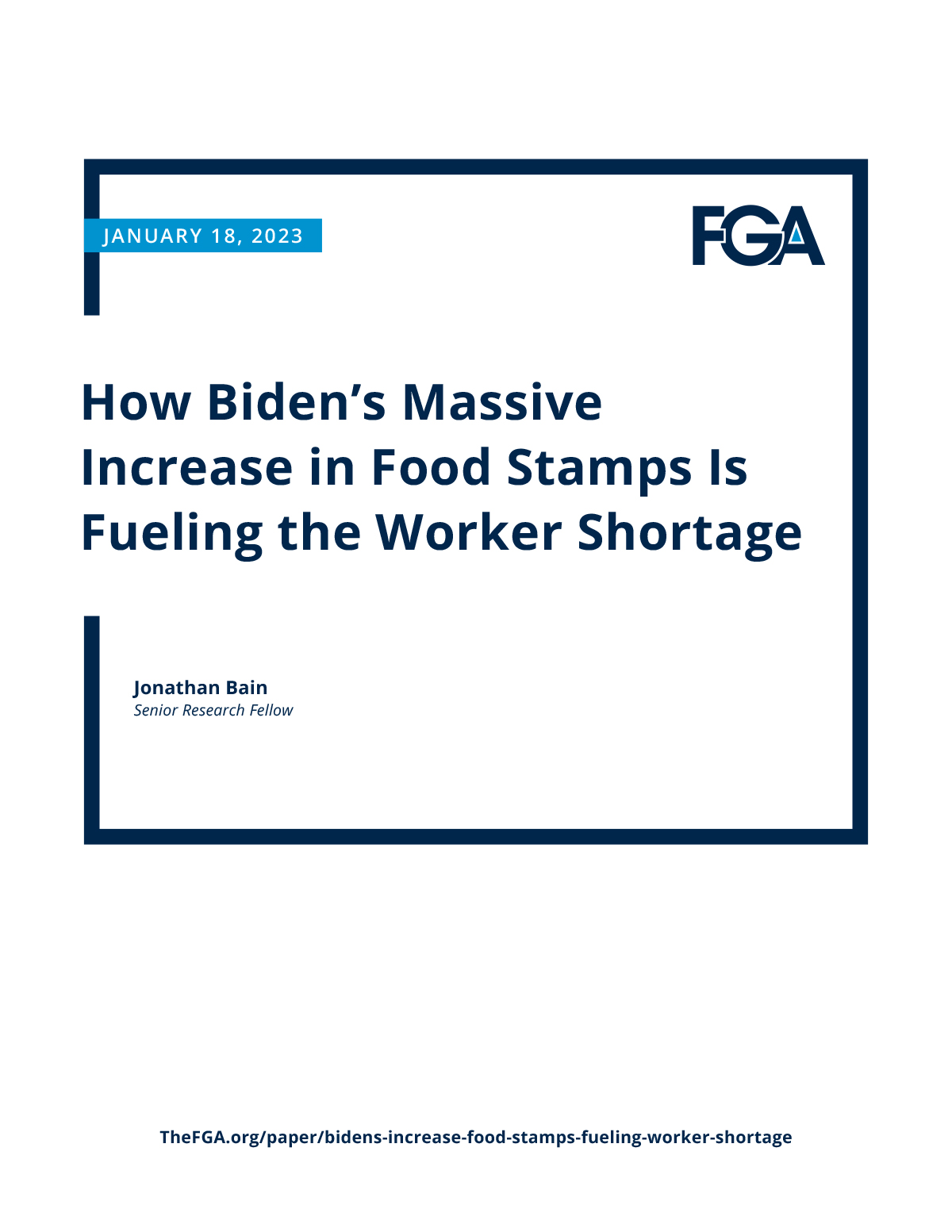 How Biden’s Massive Increase in Food Stamps Is Fueling the Worker Shortage