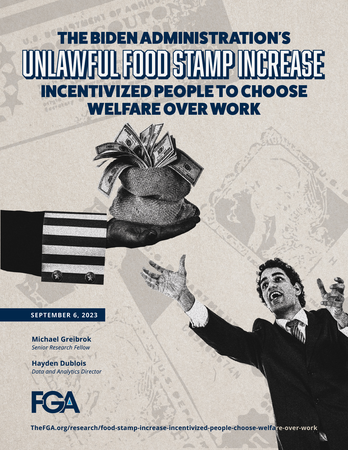 The Biden Administration’s Unlawful Food Stamp Increase Incentivized People to Choose Welfare Over Work