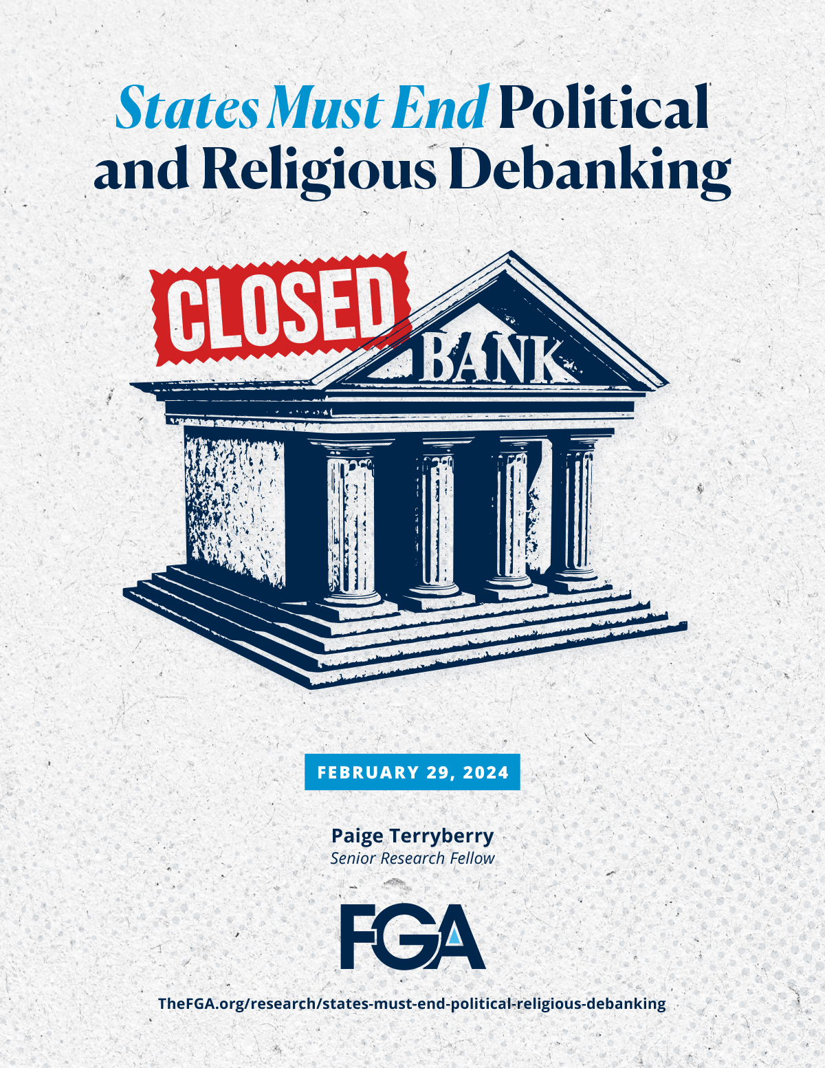 States Must End Political and Religious Debanking