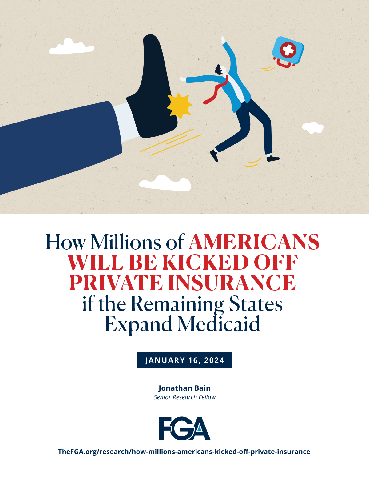 How Millions of Americans Will Be Kicked Off Private Insurance if the Remaining States Expand Medicaid